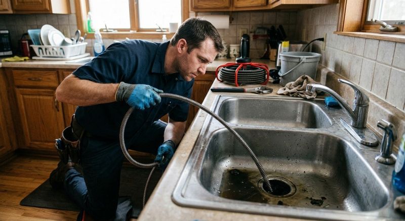 Sink Snaking in Denver, CO